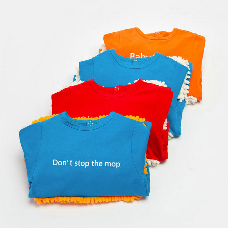 Baby Crawling Mopping Suit