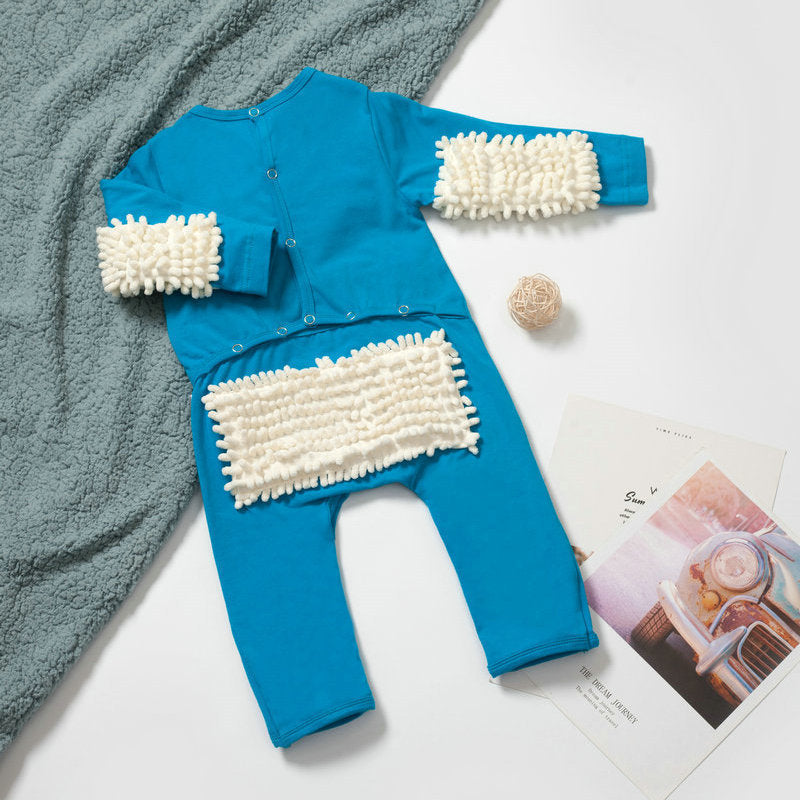 Baby Crawling Mopping Suit
